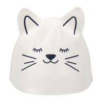 Шапка для бани и сауны детская «Котёнок» "Hot Pot", войлок /20 Шапка для бани и сауны детская «Котёнок» "Hot Pot", войлок /20